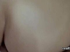 Seductive Czech Teen Strips in Shopping Centre POV