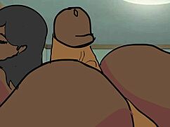 Damn, banging this sexy BBW ebony Nigerian usher after the party!