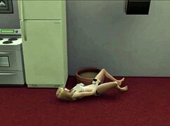 blonde gwen gets a powerful golden shower in wicked of whimsville episode 15