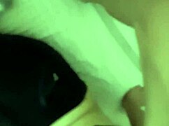 swallowing milk eagerly like a cute girl