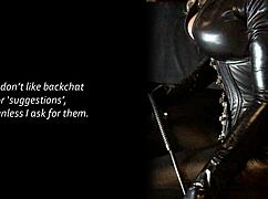 Sissy gets anal training with small cock.