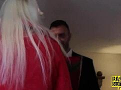 Fingerfucked chubby submissive rides! Hardcore BDSM with toys!