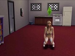 blonde gwen gets a powerful golden shower in wicked of whimsville episode 15