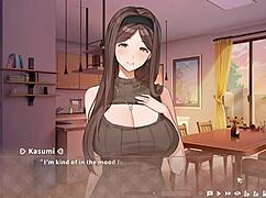 Summer Clover Rides Giant Cock