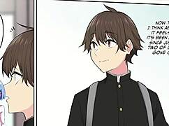 imaizumi's house becomes a gathering spot for anime gals in this dating game