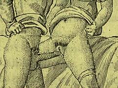 Vintage Drawings with Subtle Erotic Touches