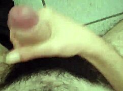 Young Portuguese gay guy jerks off actively