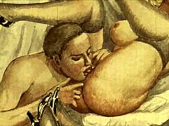 Vintage Drawings with Subtle Erotic Touches