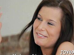 pretty young teen toys her tight wet pussy.