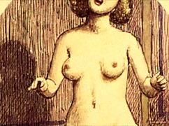 Vintage Drawings with Subtle Erotic Touches