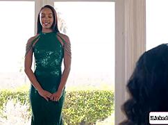 Ebony Lesbian Model Scissoring Big Tits Milf Coach