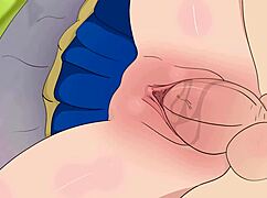 aqua says, 'kazuma, this short skirt seduces you with anal fucking in gods blessing parody'