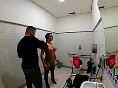 Hey, check out this Jade cosplay girl getting wild in the bathroom on Halloween with Mr. Matusalem 😈💦