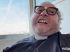 putalocura - young alice biancci gets a filthy punishment from father damian