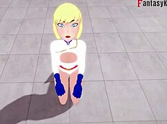 Power Girl in Free POV with Superman Fantasy