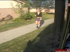 blonde student with tiny tits picked up for car fuck! wow! 😍