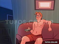 Watching Forbidden Porn with the Hot Young Girl and the Perverts