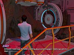 Ripples 34 game with curvy 3d character