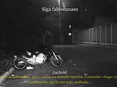 married milf shows off in skirt cuckold watches voyeur films outdoor