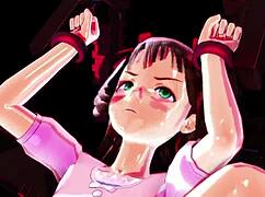 Haruka's Jiggly Body in Hosomi No Ken