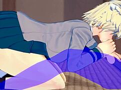 My Hero Academia’s Mitsuki Bakugou in hard sex action. This Japanese anime porn rocks with cosplay!