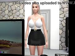 boss shows porn to everyone in the office parody