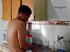 they caught me masturbaing and we ended up fuckin like crazy