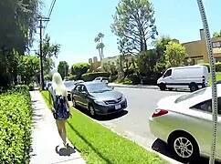 sexy teen halle von sucks cock naked leading to hardcore fucking and orgasm.