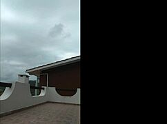 lunna vaz and i fucked on the balcony during the party