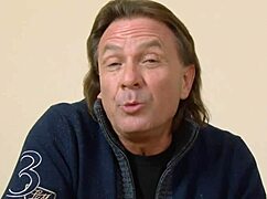 Blonde Jacky deepthroats big cock fingering masturbation