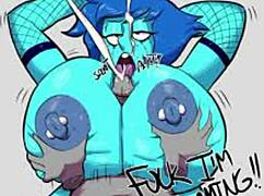 Lapis Rule 34 Hentai Compilation with Big Tits