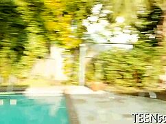 Barely legal teen gets rough cock action for free