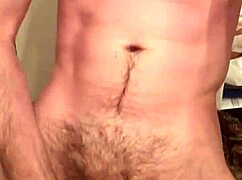 Sexy Man Strokes Big Cock