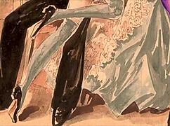 vintage erotic drawings collection