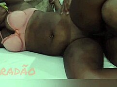 Intense Anal Massage On Ebony Latina's Big Ass