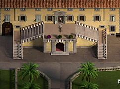 treasureofnadia - bossy lady makes him finish with her foot in episode 2