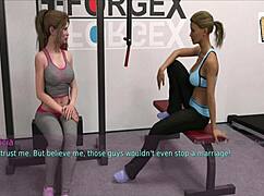 Blonde wife and stepmother with big tits.