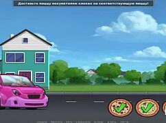 in summertimesaga, the babe sucks milk from big ass