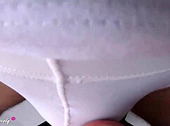 stepsister enjoys messy blowjob and mouth cum from alisa lovely's female pov