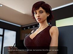 Perverted Psychologist Dubs Huge Ass Milf In Milfy City Hentai Game