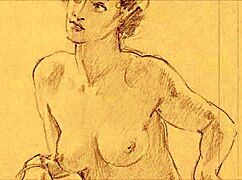 vintage erotic drawings come to life