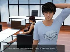 Perverted Psychologist Dubs Huge Ass Milf In Milfy City Hentai Game