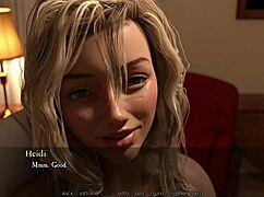 Amazing 3D cartoon threesome in anime hentai game