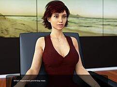 Perverted Psychologist Dubs Huge Ass Milf In Milfy City Hentai Game