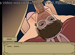 watch the old man fuck that bunny girl's throat?