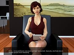 Perverted Psychologist Dubs Huge Ass Milf In Milfy City Hentai Game