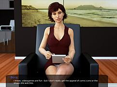 Perverted Psychologist Dubs Huge Ass Milf In Milfy City Hentai Game