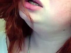 russian pawg redhead with big ass and belly