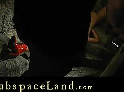 Mean Master Spanks And Dominates Skinny Slaves In Desert Castle BDSM