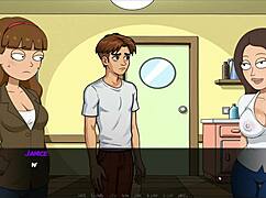 Beth transformed into sexbot in parody game!